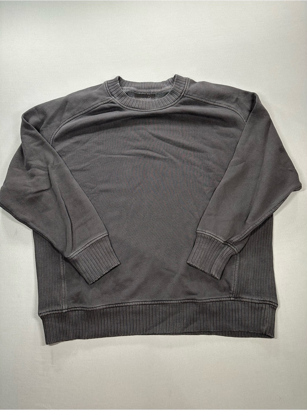 Aerie Down to Earth Cozy Oversized Crew Sweatshirt - Womens Small